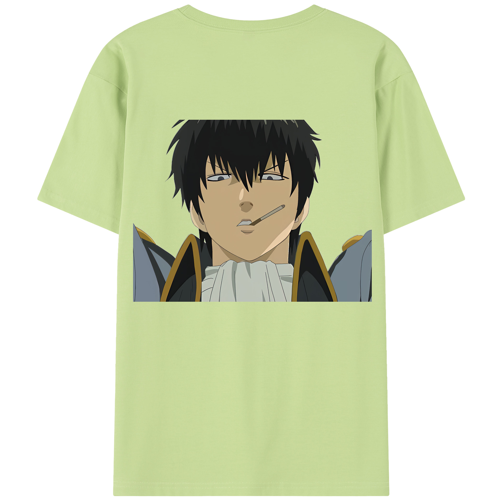 （画像用） ぎんたま 坂田銀時（さかたぎんとき） 神楽 志村新八（しむら しんぱち） GINTAMA Sakata Gintoki Kagura Shimura Shinpachi 綿100％半袖Tシャツ（背面プリント）
